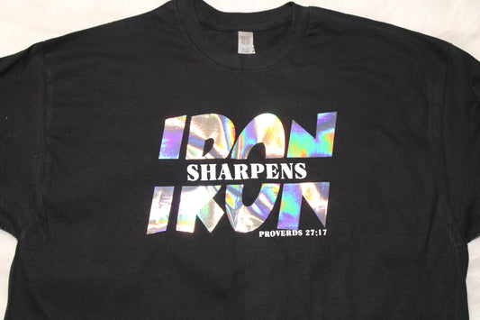 Inspirational Graphic T-Shirt | Iron Sharpens T-Shirt