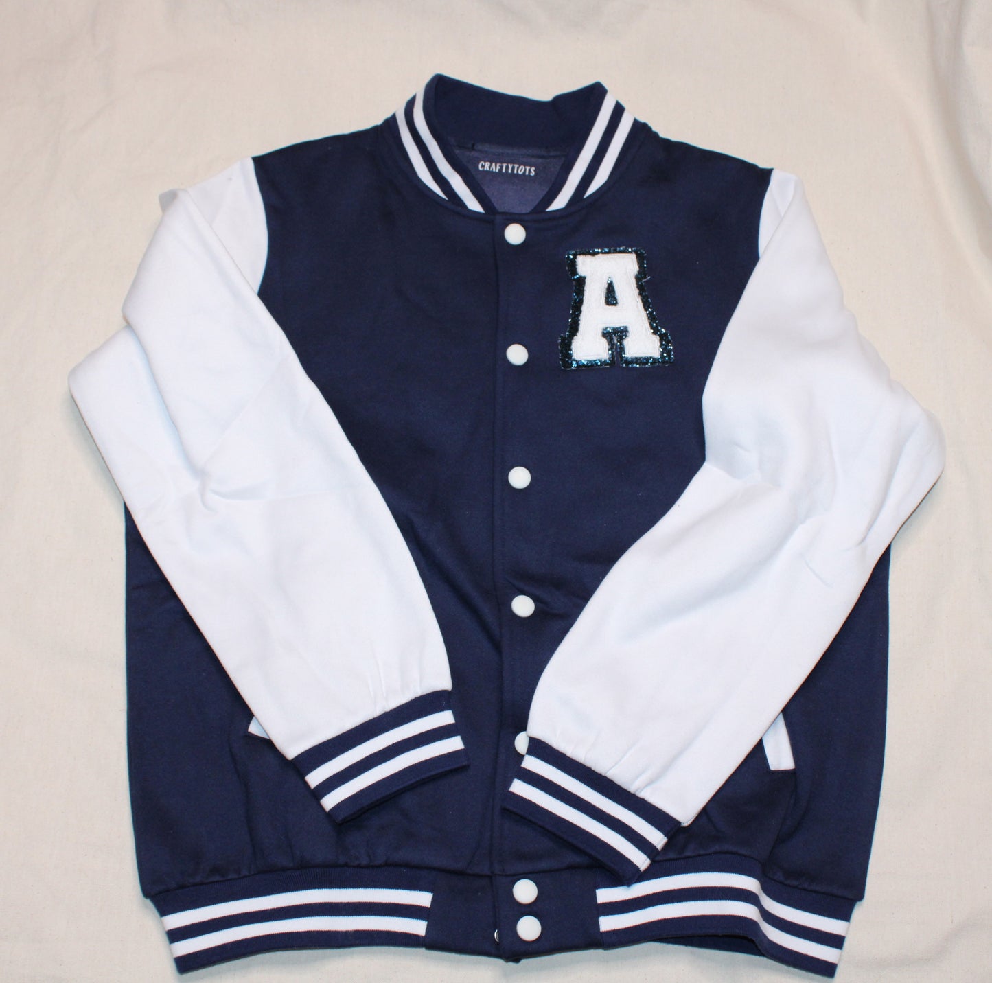 Adult customized embroidery varsity jacket| Embroidery patch letters A-Z varsity jacket