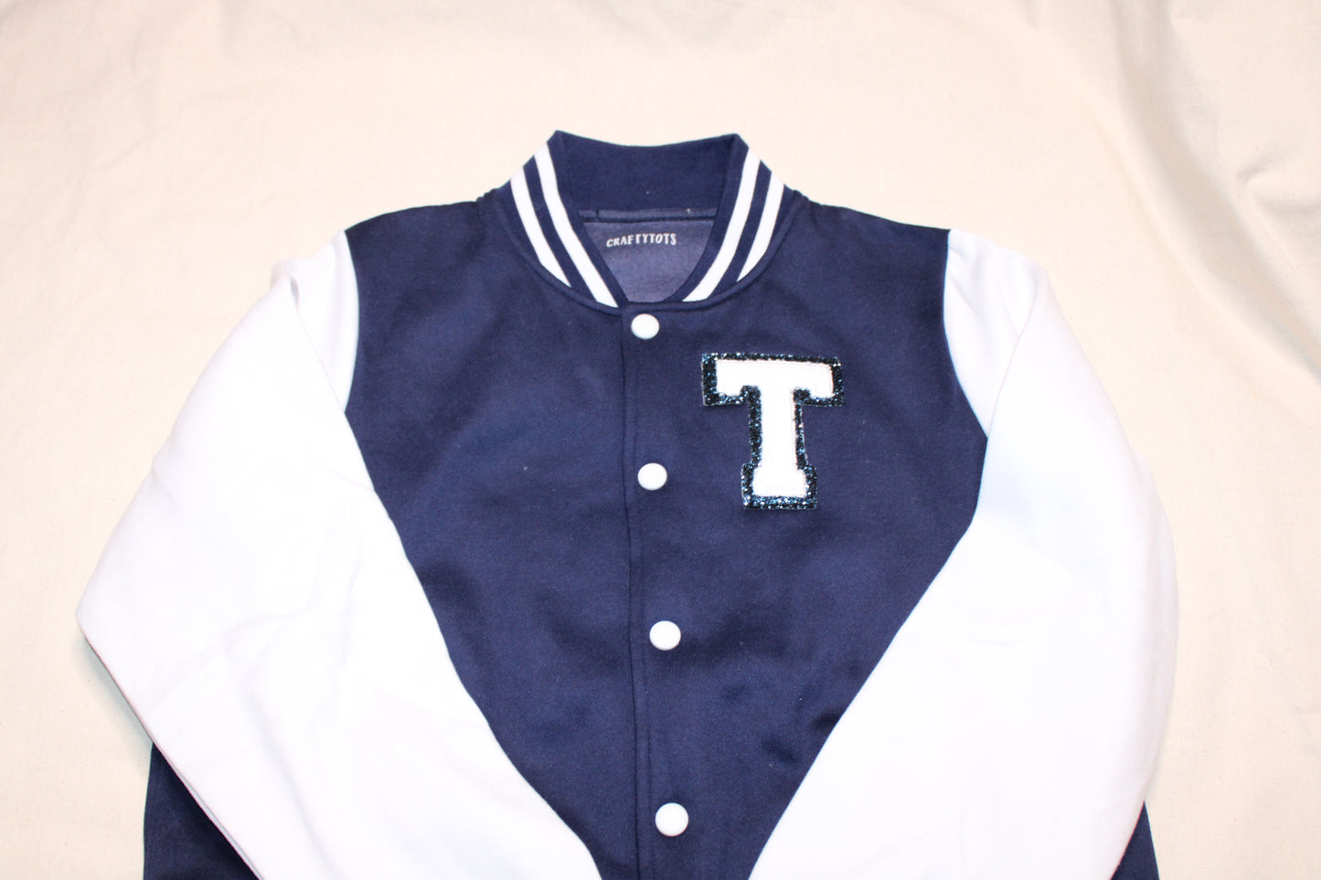 Adult customized embroidery varsity jacket| Embroidery patch letters A-Z varsity jacket