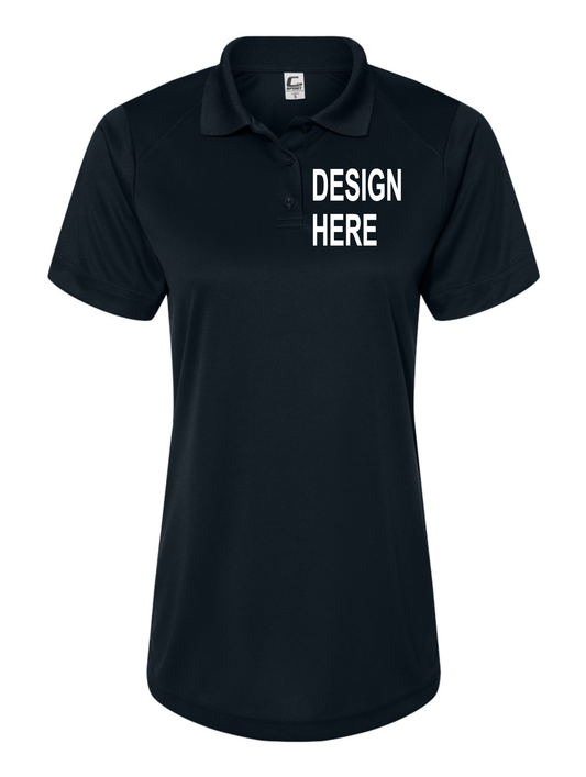 Customized Women Print Sport Jersey Polo Shirt