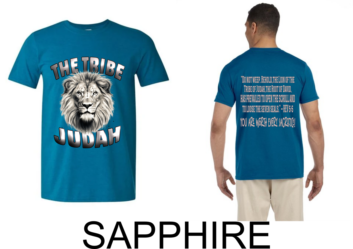 LION OF THE TRIBE JUDAH STYLISH TEE