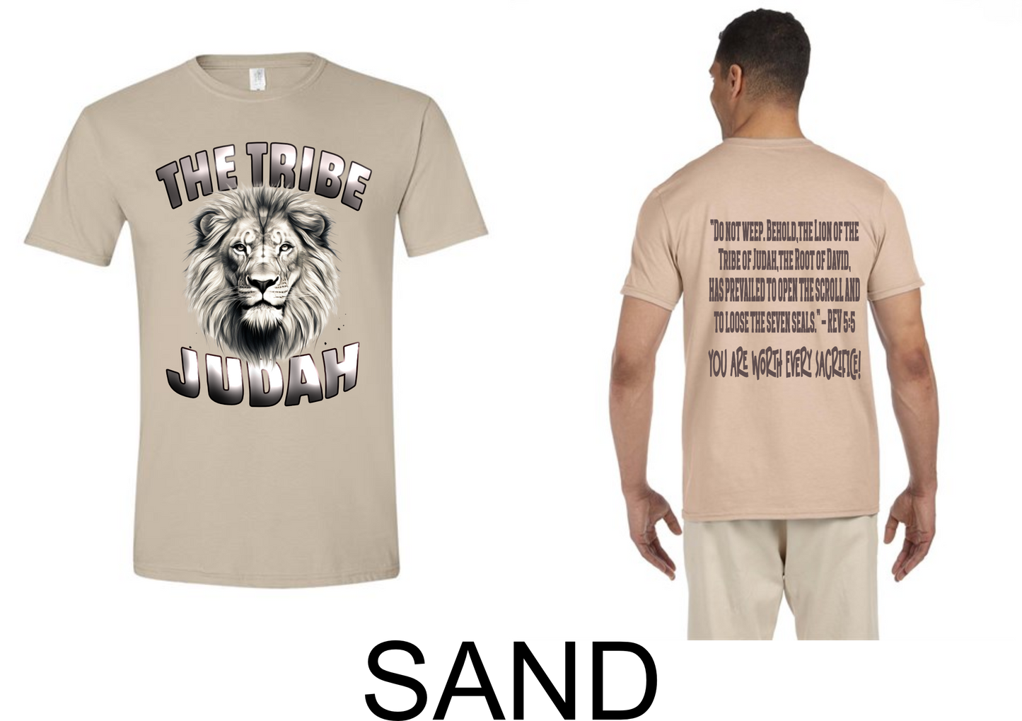 LION OF THE TRIBE JUDAH STYLISH TEE