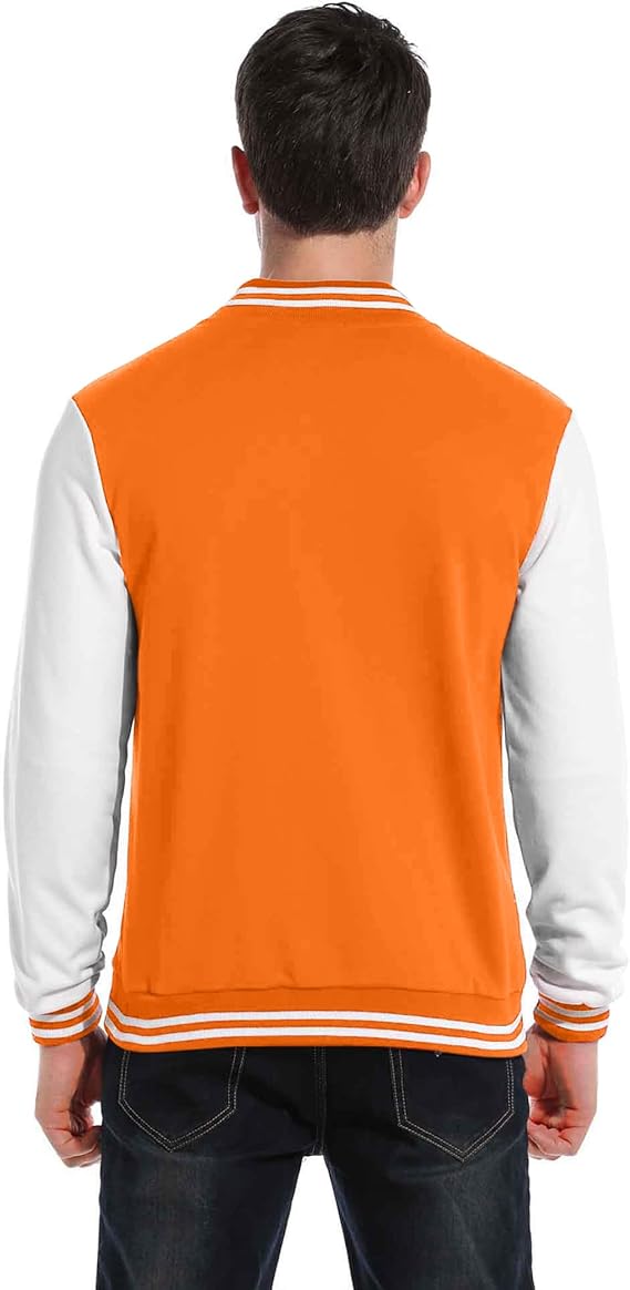 Adult Customized Front & Back Embroidery Varsity Jacket