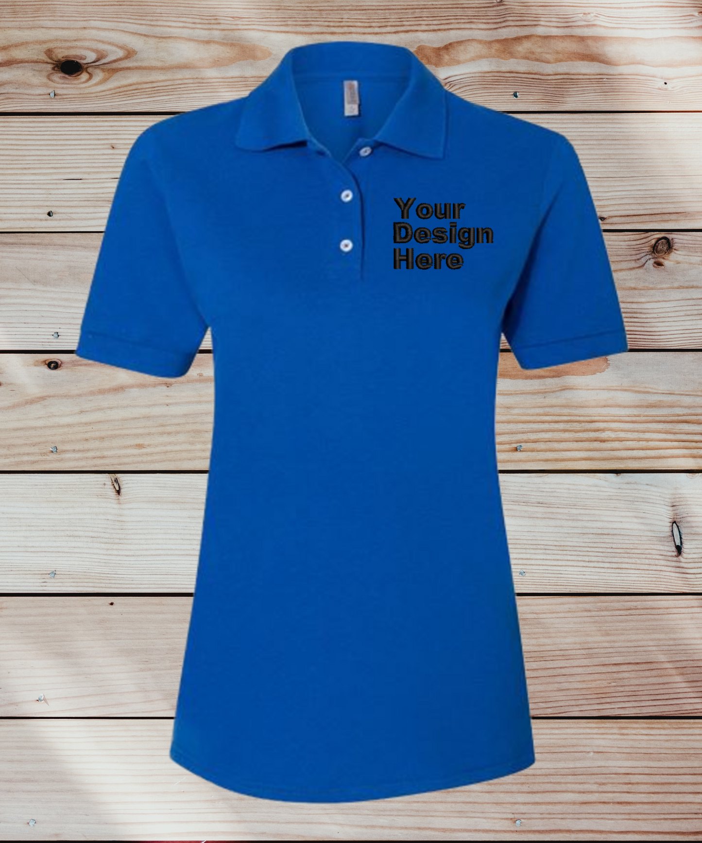 Customized Women Embroidery Polo Shirt