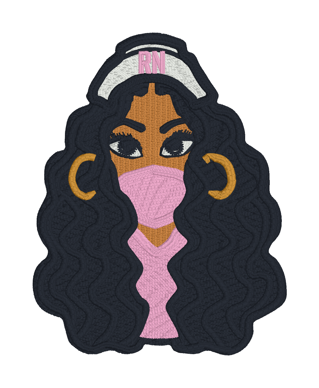 Nurse Digital Embroidery Design| Nurse Patch, +| CNA| LPN| RN digital files