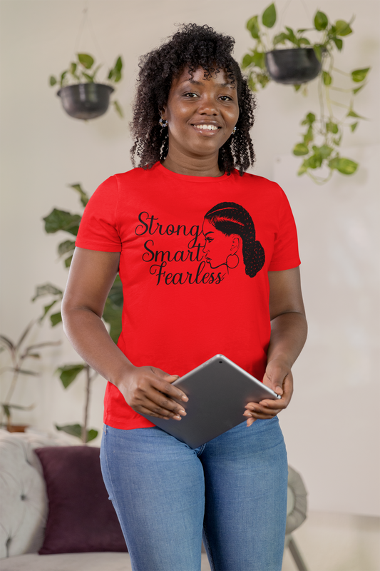 Strong Smart Fearless T-Shirt| Inspirational T-Shirt