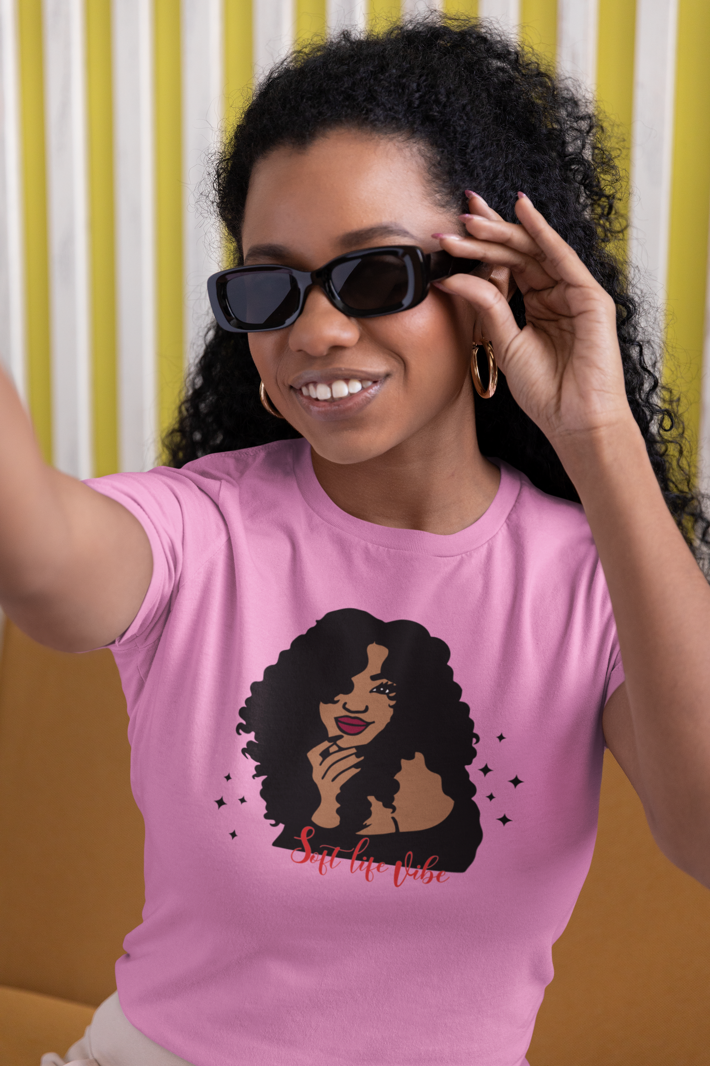 Soft Life Vibe T-Shirt| Graphic design T-Shirt