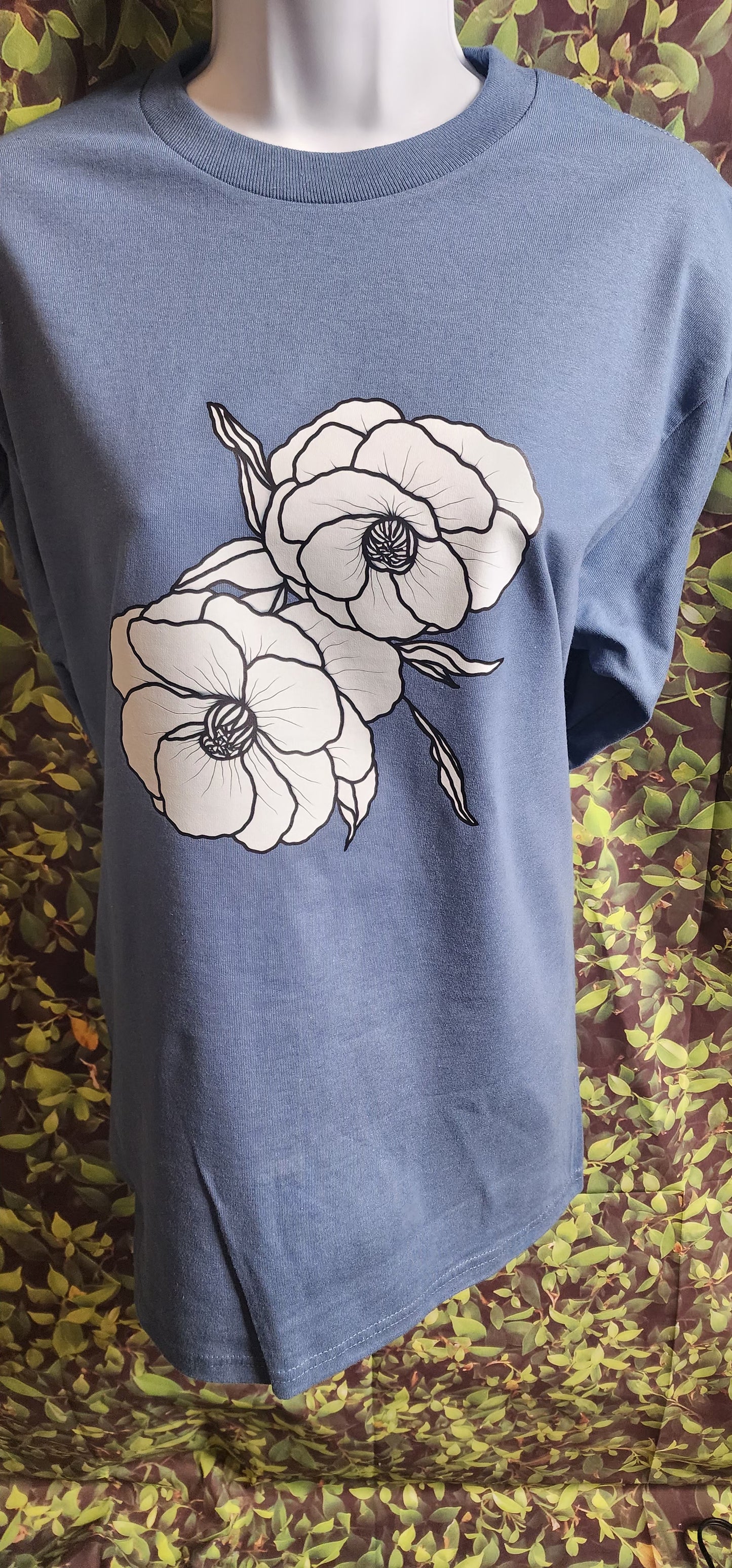 Flower Graphic Short Sleeve T-shirt| Graphic Short Sleeve T-shirt