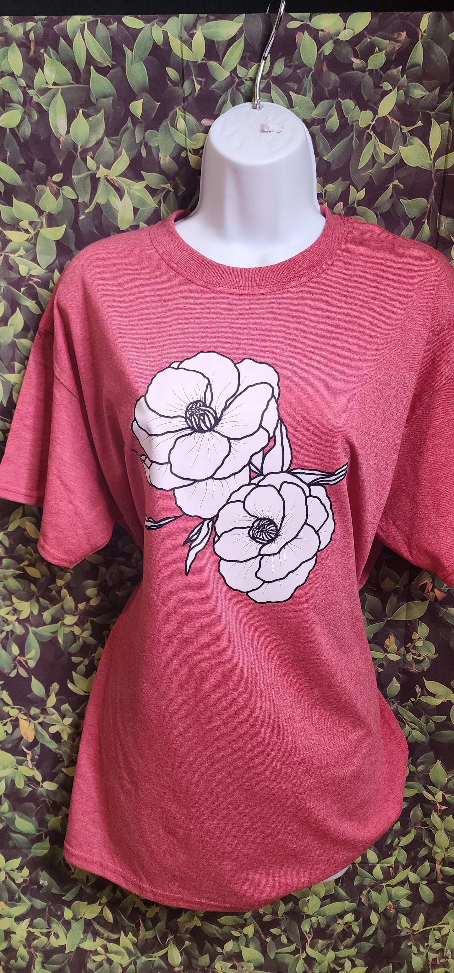 Flower Graphic Short Sleeve T-shirt| Graphic Short Sleeve T-shirt
