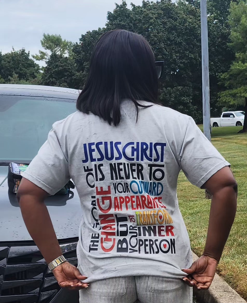 Jesus Goal Color-Blast T-shirt