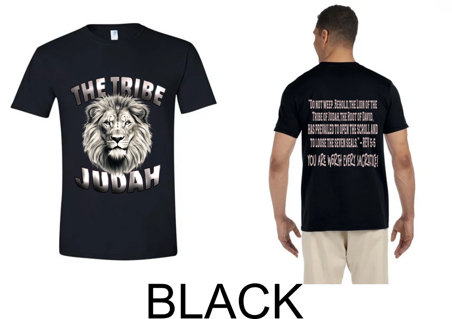 LION OF THE TRIBE JUDAH STYLISH TEE