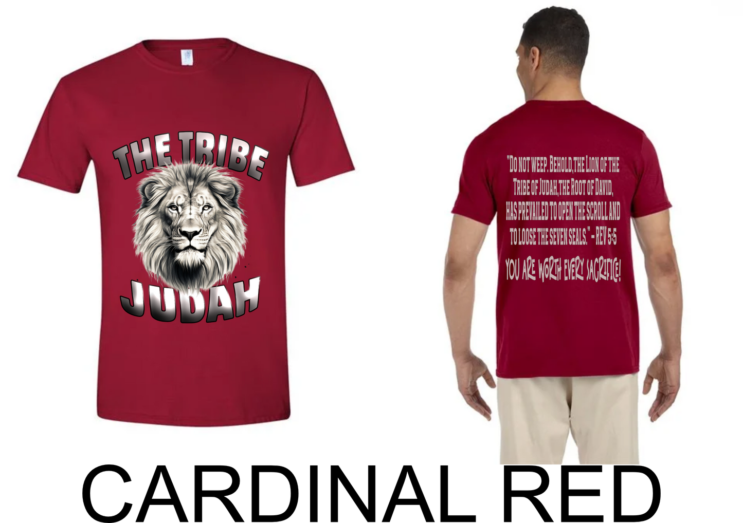 LION OF THE TRIBE JUDAH STYLISH TEE