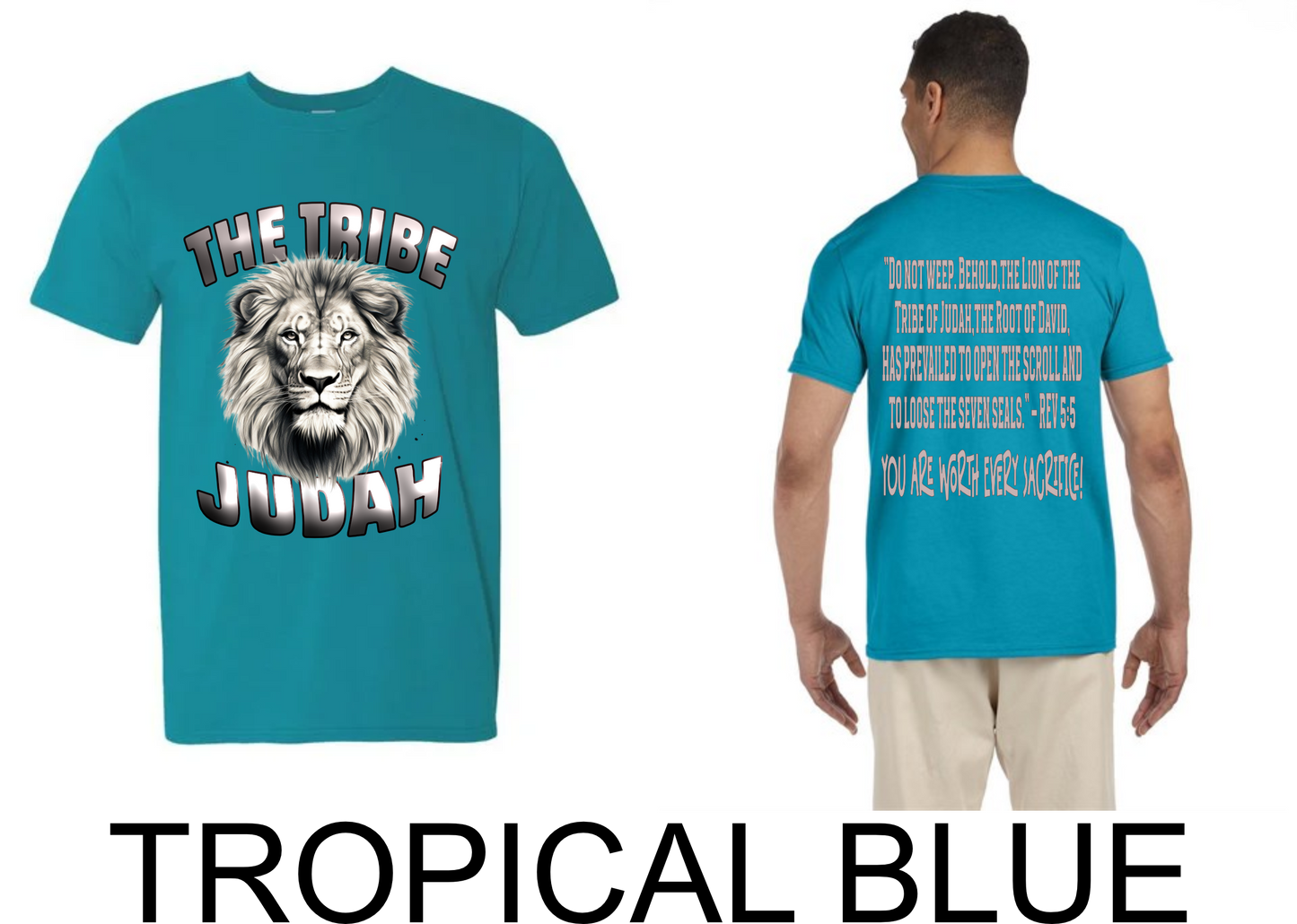 LION OF THE TRIBE JUDAH STYLISH TEE