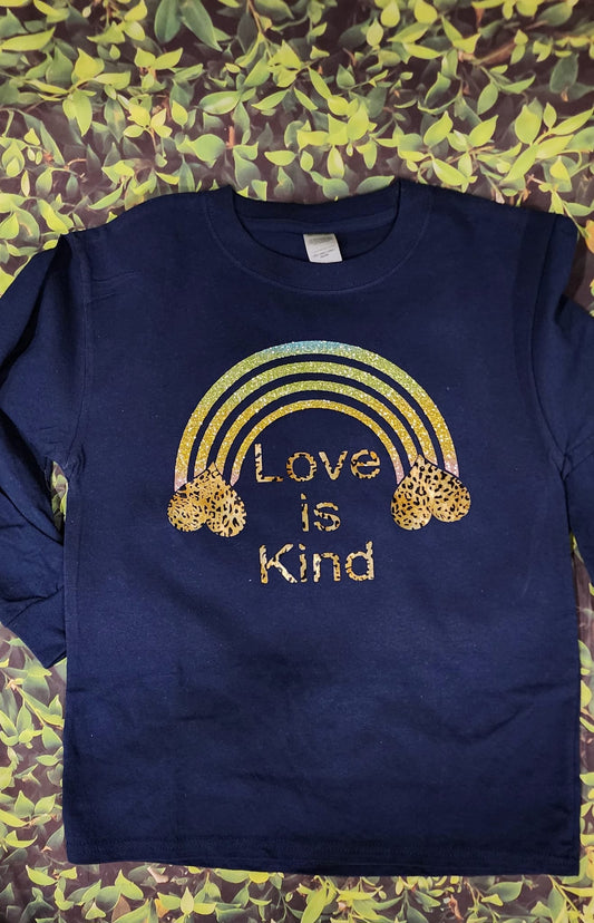 Love is Kind Long Sleeve T-Shirt| Kids Long Sleeve Graphic tees