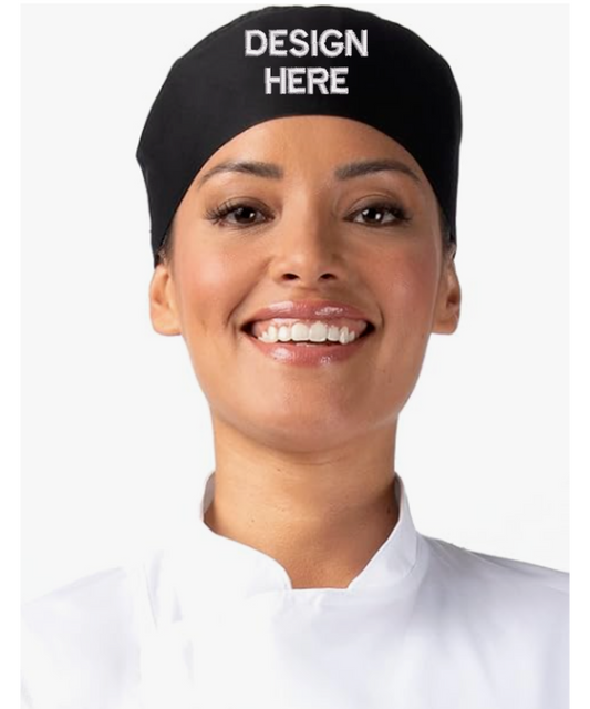 Customized Women's Embroidery Chef Hat/Beanie