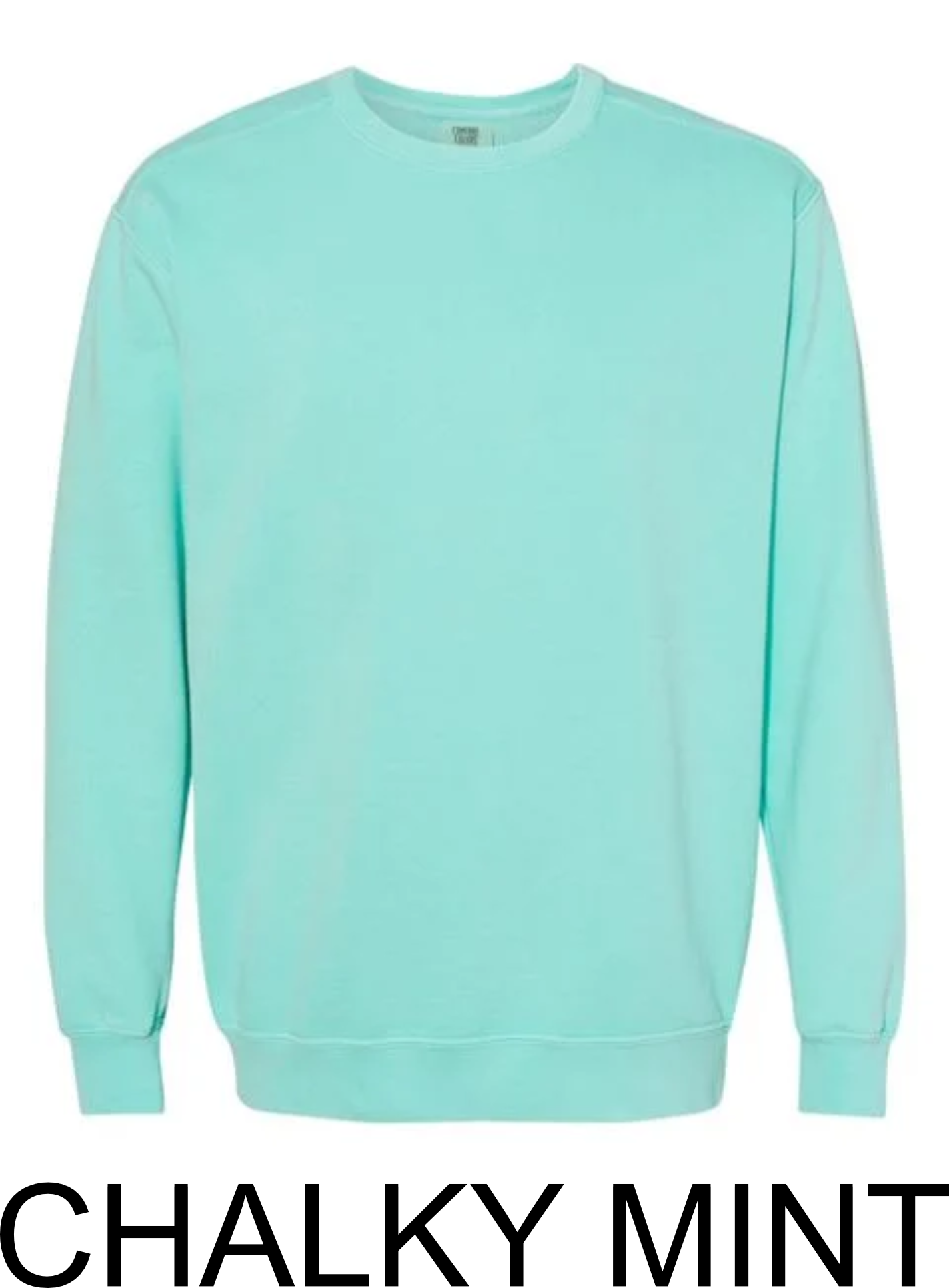 WOMAN Embroidered Faded Sweatshirt